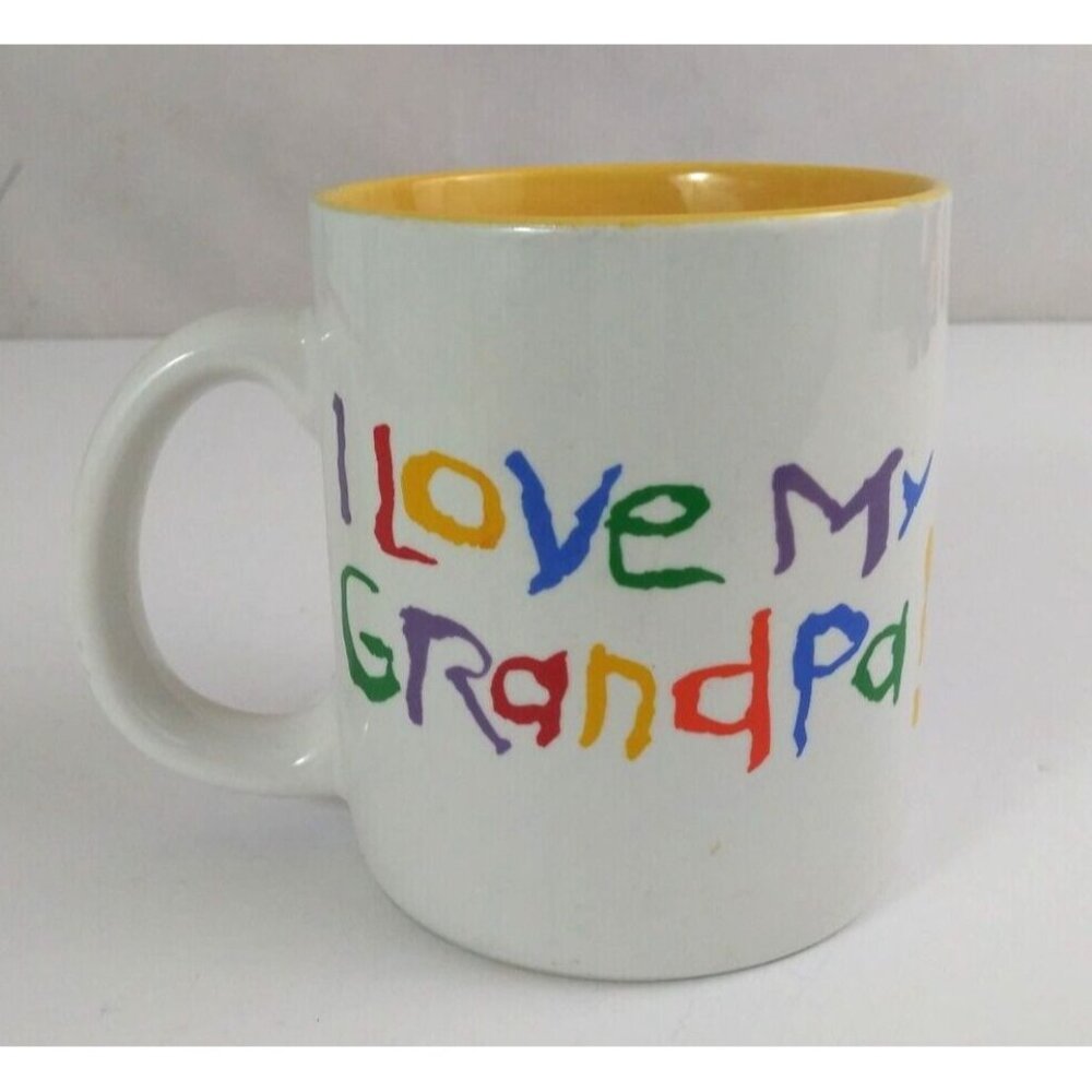 Vintage American Greetings I Love Grandpa! 3.75" Coffee Cup